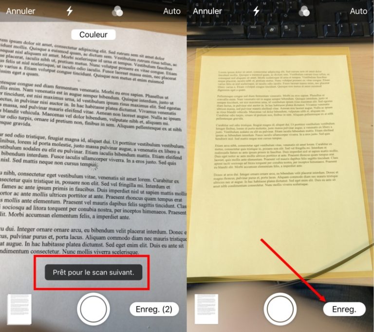Tuto Scanner un document avec son iPhone SaintFrançois
